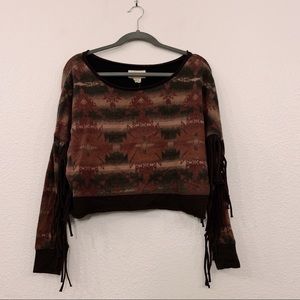 Ralph Lauren (Denim&Supply) Fringe Long Sleeve NWT